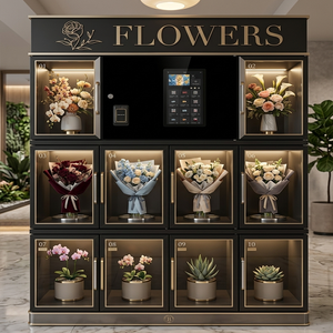 Máquina Expendedora de Flores Refrigerada Inteligente JFP, 10 Ramos, Servicio 24/7, Kiosco de Floristería Comercial y Certificación CE - Product Image 1