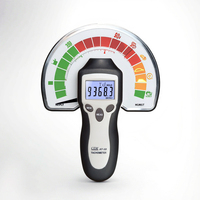 Tacómetro Digital de Contacto/Sin Contacto con Pantalla LCD, Instrumento de Medición de Velocidad para Detección de Distancia