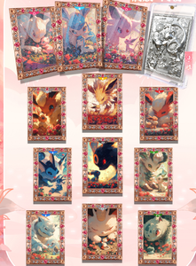 YZ Boîte Surprise Spéciale Pokémoned Center Cotton Hall Édition Cartes Métalliques Pokémoned Culturelles et Créatives Planches d'Art Décoratives - Product Image 4