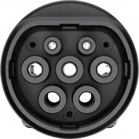 Adaptateur de chargeur de véhicule électrique V2L de type 2, 16A, prise IP54, certifié CE/FCC/RoHS, Nengrui NRV2L-01, 250VAC, plaqué argent
