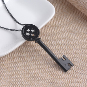 Colliers pendentifs <span class=keywords><strong>Secret</strong></span> Key, clé, crâne, cauchemar avant Noël, collier ras <span class=keywords><strong>du</strong></span> cou, bijoux Kingdom Hearts, cadeaux - Product Image 3