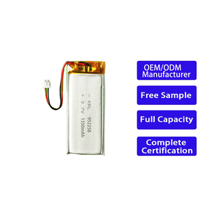 制造商 OEM/ODM 3.7伏电池 952258 1350mAh 锂离子电池 游戏机电池 - Product Image 1