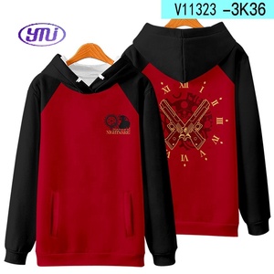 เสื้อฮู้ดอนิเมะลายพิมพ์สีดำ ดาเตะอาไลฟ์ โทคิซากิ คุรุมิ/ไนท์มาร์ล คอสเพลย์ สำหรับผู้ชาย ผู้หญิง เด็ก ขายส่ง - Product Image 3