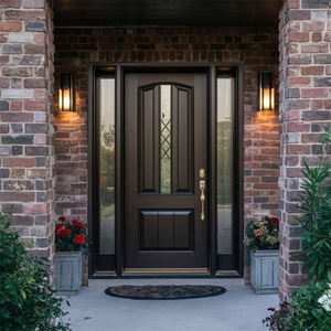 Porta d'<span class=keywords><strong>Ingresso</strong></span> <span class=keywords><strong>Esterna</strong></span> in Alluminio OUNA, Moderna Porta Blindata Girevole per Case - Product Image 1