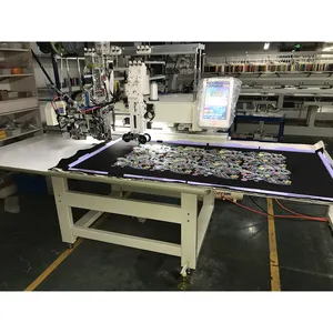 scarf sequin bead embroidering quilting dyeing no reconditioned refurbished computer embroidery coding machine for cloths