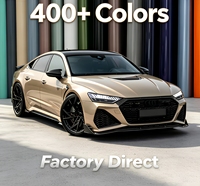HOHOFILM Rollo de Vinilo para Automóviles de 1.52*3m, Vinilo TPU de Fácil Instalación, Vinilo para Cambio de Color Automotriz, Vinilo TPU PPF Autoregenerable