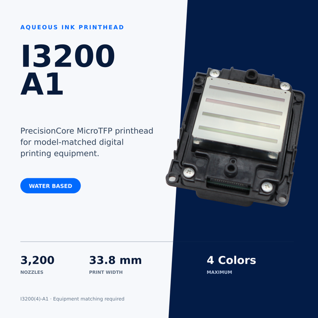 I3200 A1 Water Based Printhead 3200 Nozzles Print Head for Epson I3200A1 DTF Sublimation and Textile Inkjet Printers