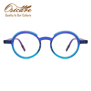 Chất lượng cao Eyewear End mazzucchelli mặt nhật cận thị Optics Mắt kính Vòng cảnh tượng Acetate phụ nữ Kính mắt khung quang học - Product Image 2