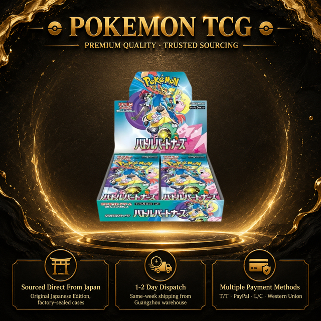 Wholesale Pokemoned PTCG Battle Partners SV9  Booster Box Made in Japan Sealed Collector Trading Cards