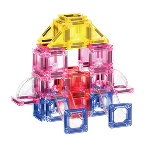 Set <span class=keywords><strong>di</strong></span> Piastrelle Magnetiche Luminose al Buio 50 Pezzi 3,75cm Blocchi <span class=keywords><strong>di</strong></span> Costruzione STEM Personalizzabili OEM Giocattolo Educativo per Bambini - Product Image 2