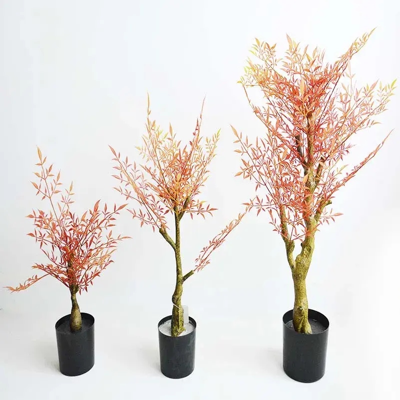 Mô phỏng trang trí Nhựa cây nhân tạo phong lan cây tre Bonsai