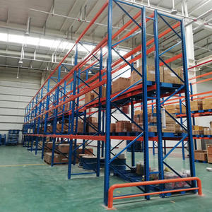 Estante de servicio pesado, sistemas de estantes de almacenamiento <span class=keywords><strong>industrial</strong></span>, estante de <span class=keywords><strong>metal</strong></span>, unidades de apilamiento, almacén, estantería de palets industriales de acero - Product Image 5