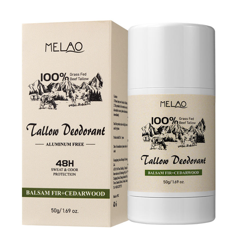 50g TALLOW DEODORANT STICK (BALSAM FIR+CEDARWOOD)