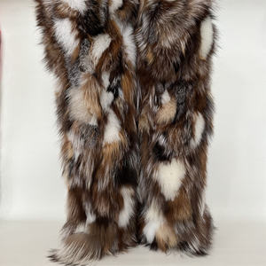 70-حذاء ثعلب حقيقي حذاء ثلوج فاخر مثير عالي الجودة كعب مسطح مصمم للنساء فوق الركبة أحذية عالية الفخذ للنساء في فصل الشتاء - Product Image 4