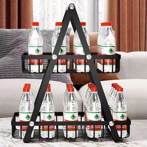 Multi-Layer Metal Fruit Tray Rack for Home Desktop Kitchen Countertop Living Room Snack Fruit <b>Display</b> Standing <b>Basket</b> Storage - Product Image 4