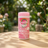 Травяной антиперспирант-дезодорант-пудра CRYSTAL FRESH Thailand (Бангкок) унисекс, 22 г (аромат CP-022), ISO9001, ISO22716, OTOP