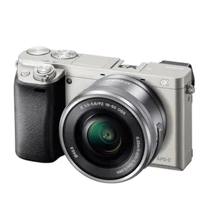 原装二手品牌A6000，带16-50镜头1080p高清摄像机编号微型单摄像机，带充电器，电池，