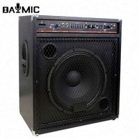 Speaker Bass 1EQ pabrik dengan Amplifier 15 inci peralatan Suara aktif untuk alat musik gitar