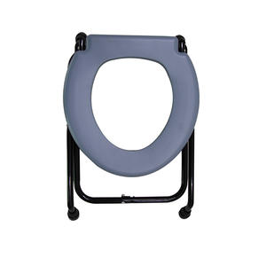 Siège de toilette portable pour personnes âgées, femmes enceintes, personnes handicapées, capacité de 100 kg, design minimaliste pliable MK897 - Product Image 1