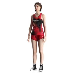 Camiseta Deportiva sin Mangas para Mujer, Estilo Racerback, Máxima Movilidad, Ajuste Atlético, Ligera, para Gimnasio y Fitness - Product Image 3
