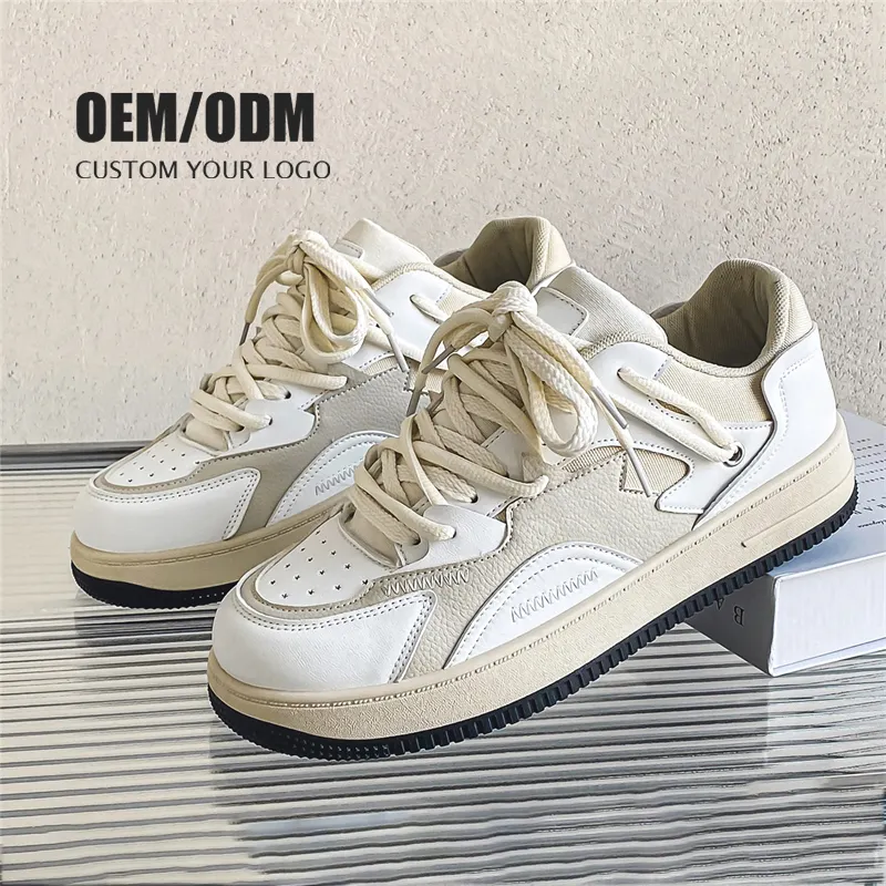 Custom Oem/odm Designer White Sports Sneakers Sport Skateboarding Shoes Leather Men Women for Men High Low Black Shoes