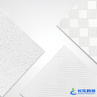 Plaque de plafond en silicate de calcium renforcé haute densité, sans amiante, résistante au feu, imperméable, panneaux de plafond suspendu