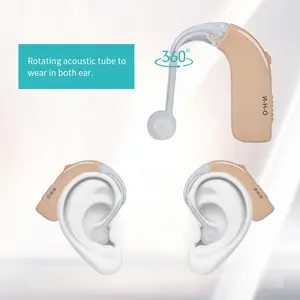 Factory Direct fast shipping BTE sound amplifier machine hearing aids deaf ear rechargeable digital hearing amplifier