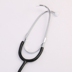 หูฟังแพทย์แบบสองหัว รุ่น Hope ทำจากอลูมิเนียมอัลลอย สีดำ สำหรับตรวจทางการแพทย์ รุ่น HP-A07 - Product Image 3