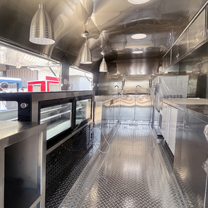 Cuisine mobile camion de nourriture remorque Mobile vêtements boutique camion mobile salon de coiffure restaurant café remorque à vendre - Product Image 3
