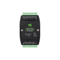 Módulo de Monitoreo Industrial de 4 Canales CC, Adquisición de Alta Precisión de 16 bits, Admite Medición de Voltaje y Corriente, Modbus RTU