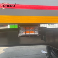 Semi-remorque benne à suspension mécanique en acier au carbone de type U, 45 m³, à trois essieux, pour le transport de charbon en vrac en Asie du Sud-Est