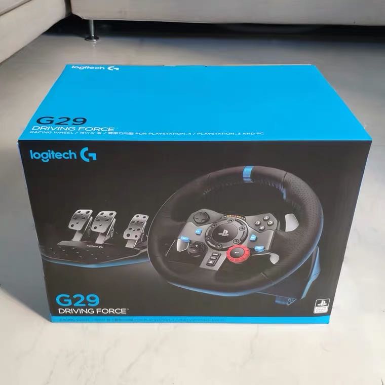 Logitech G29 Driving Force Racing Wheel for PS5, PS4, PC +