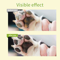 Baume pour pattes d'animaux de compagnie biologique à marque privée, cire pour pattes de chien, crème naturelle pour pattes gercées, soin du nez et des pieds pour chiens et chats, vente en gros