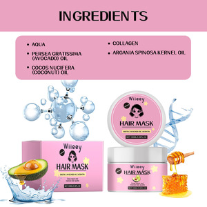 Venta caliente Fácil de usar Reducción de roturas y puntas abiertas Haga que su cabello sea más saludable y más fuerte Mascarilla para el cabello - Product Image 5