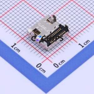 GT-USB-7013B-1.2 USB Connector SMD Connector ( Connector Type: Type-C )( Protocol Standard: USB 3.1 )( Gender: Female ) - Product Image 2