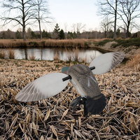 Leurre de Canard Sarcelle Motorisé DC 6V avec Ailes Rotatives pour Chasse au Dindon, en Plastique HDPE, Télécommandé, Vente en Gros, de Xilei