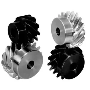 Cacing Sekrup Heliks Hypoid Lurus Spur Gear Moduul 10 Sabuk Kemudi Diferensial Driven Spur Gear