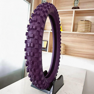 Pneu de <span class=keywords><strong>moto</strong></span> personnalisé en usine, couleur sur mesure, 90/90-21 XY-1616C, série Extreme-Level, avec bords de guidage de précision, pour le cross-country en <span class=keywords><strong>Alpes</strong></span> - Product Image 1