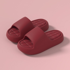 Chanclas para mujer, nuevo estilo, aptas para el verano, para uso en interiores, para baño en casa, diseño antideslizante, previene inodoros accidentales - Product Image 2