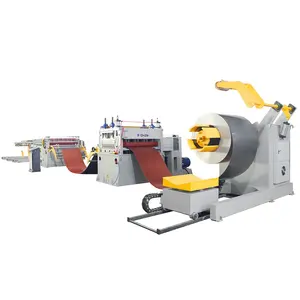 Heavy Duty Cut To Length Stainless Steel Decoiler Machine Coil Decoiler Steel Coil Cutting Line