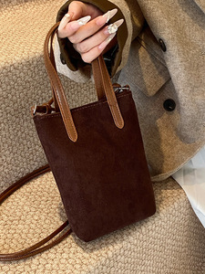 Premium New Small Crossbody Phone Bag for Women Autumn Winter Fashion Versatile Matte Retro <b>Tote</b> Bag - Product Image 3