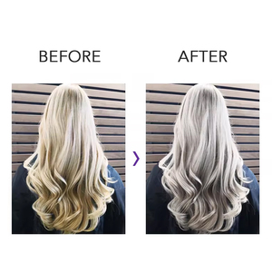 Shampoo <span class=keywords><strong>anti</strong></span>-<span class=keywords><strong>jaunissement</strong></span> pour <span class=keywords><strong>cheveux</strong></span> blonds, argentés et gris, neutralise les tons brassy - Product Image 6