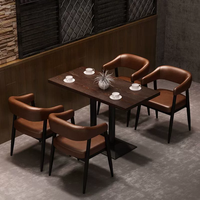 Ensemble de banquettes en cuir modernes en promotion pour hôtels, restaurants, cafés et mobilier de salle à manger
