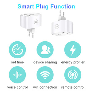 2025 nuevo BSD61 EU Smart Plug Wifi Ewelink sin Monitor de energía para Módulo de Chips <span class=keywords><strong>Esp32</strong></span> Firmware Custom Smart Plug - Product Image 3