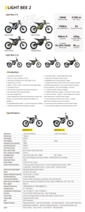 Sur Ron Light Bee 2 24Kw <span class=keywords><strong>Moto</strong></span> Elettrica per <span class=keywords><strong>Percorsi</strong></span> Non Asfaltati, Batteria al Litio Sicura 78.54V45Ah, Potente Coppia di 410N.m - Product Image 5