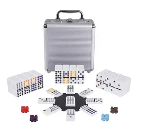 Benutzer definiertes Domino-Set Antikes Domino-Spielset Domino-Zug-Spielzeugset