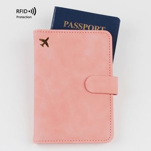 Cartera de Viaje de Cuero PU con Bloqueo RFID y Múltiples Ranuras para Tarjetas, Diseño Lindo y Porta Pasaportes - Product Image 6