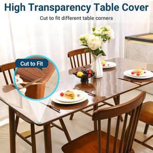 Film PVC souple transparent imperméable en rouleau, épaisseur personnalisée, pour la protection des emballages, couverture transparente - Product Image 3