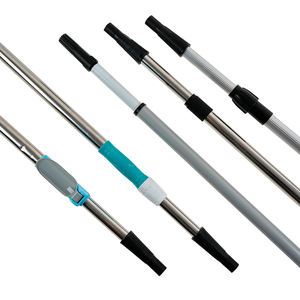 Venta caliente ligero Flip Lock 180 adaptador personalizado longitud extensión limpieza poste aluminio telescópico poste - Product Image 6