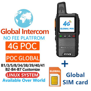 4G полнополосная двухсторонняя мини-радиостанция 4g с Sim-картой, двусторонняя радиостанция - Product Image 6